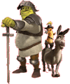 Disegno di Shrek terzo
